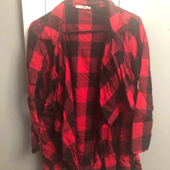 Buffalo Plaid Cardigan - Picture 2 of 5